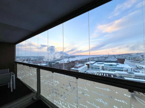 City Home Finland Panorama Suite - New Luxury Suite with Own SAUNA, One Bedroom, Spacious Balcony with City Views and Great Location next to Nokia Arena